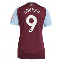 Aston Villa Jhon Duran #9 Kotipaita Naiset 2024-25 Lyhythihainen